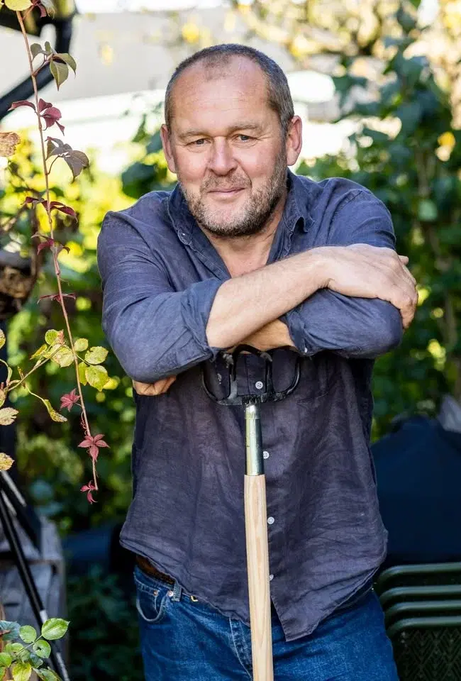 I trädgården och komposthögen med John Taylor