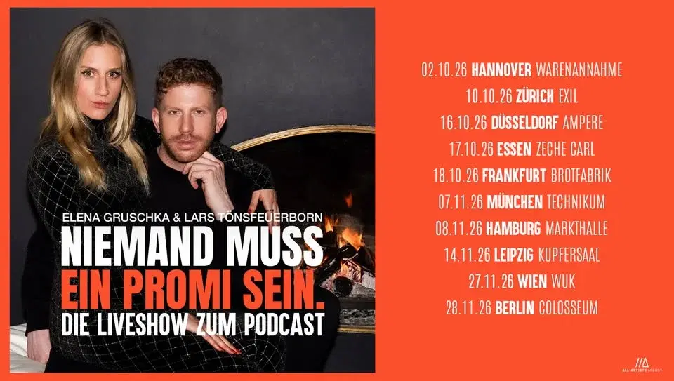 Niemand muss ein Promi sein /// Die Liveshow zum Podcast /// Hamburg