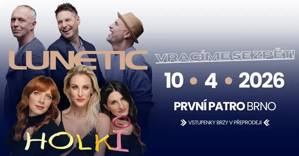 LUNETIC & HOLKI I klub První Patro Brno