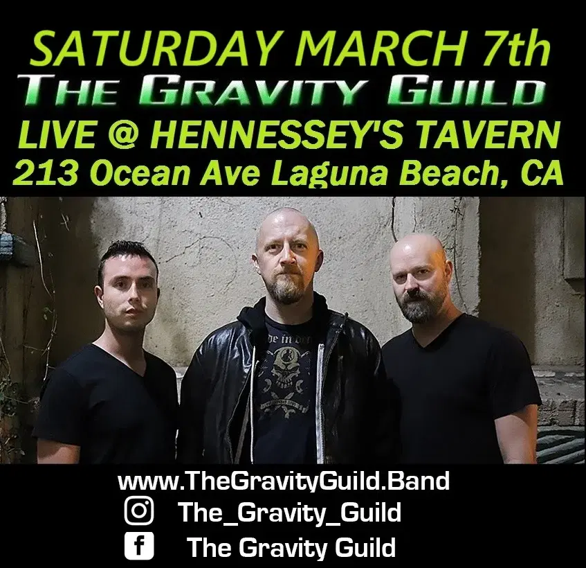 The Gravity Guild LIVE! Hennessey's Tavern-Laguna Beach