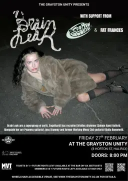 BRAIN LEAK + The Red Stains + Fat Frances