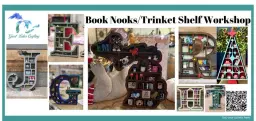 Wyandotte Book Nooks /Trinket Shelf workshop @ Downriver Council for the Arts