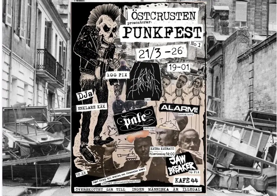 Östcrusten Punkfest No1! Support till IMÄI!