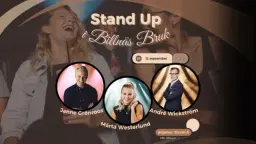 Stand up i Billnäs bruk 12.9.2026