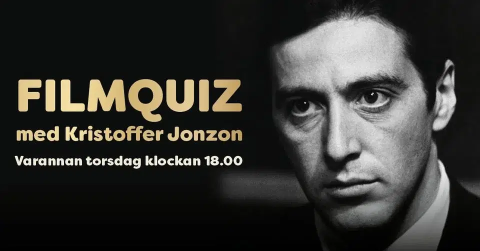 Filmquiz med Kristoffer Jonzon på Biograf Spegeln