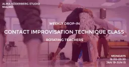 Contact Improvisation Class | Weekly with Rotating Teachers