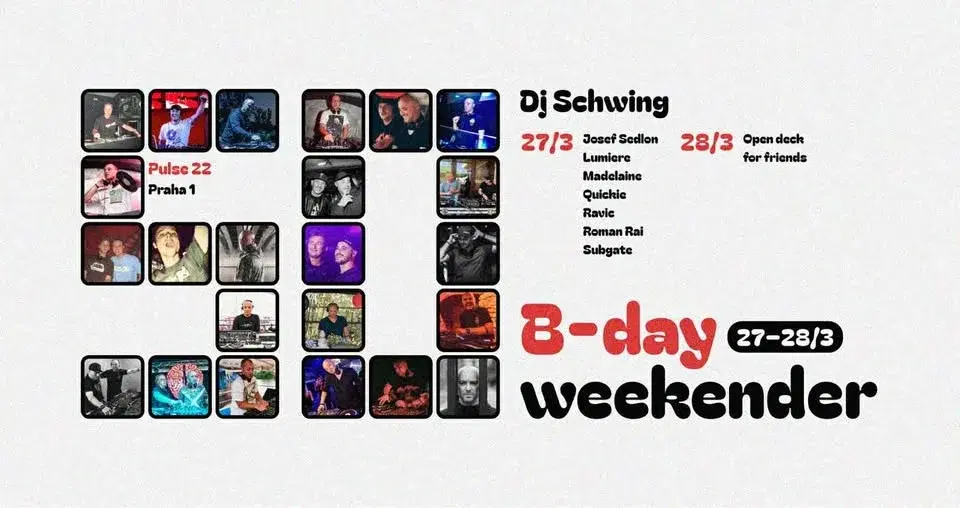 Dj Schwing B-day Weekender@Pulse22