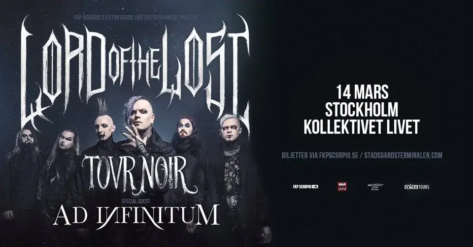 Lord Of The Lost + Special Guest: Ad Infinitum | Stockholm