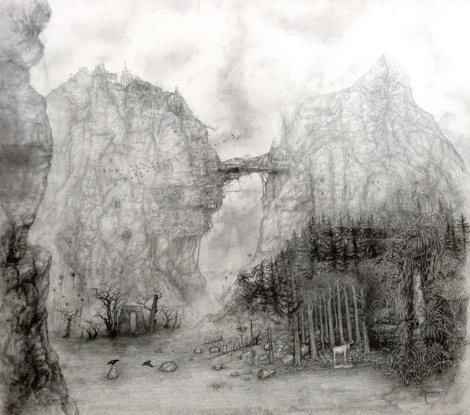 Vernissage för Fantomen med Mattias Bäcklin