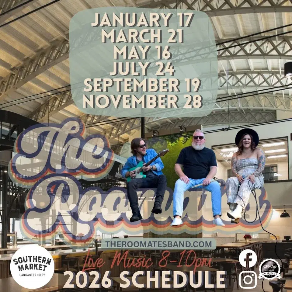 The Roomates Trio @ Southern Market Lancaster (3/21/26) đ
