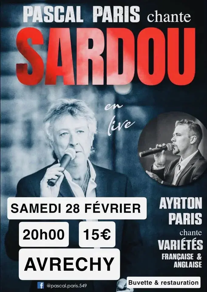 đ€đ” CONCERT SARDOU par Pascal Paris đ€đ”
