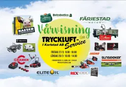 Vårvisning 27 - 28 mars