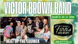 Victor Brown Band Heats Up the Equinox at Mickey Finn's Libertyville