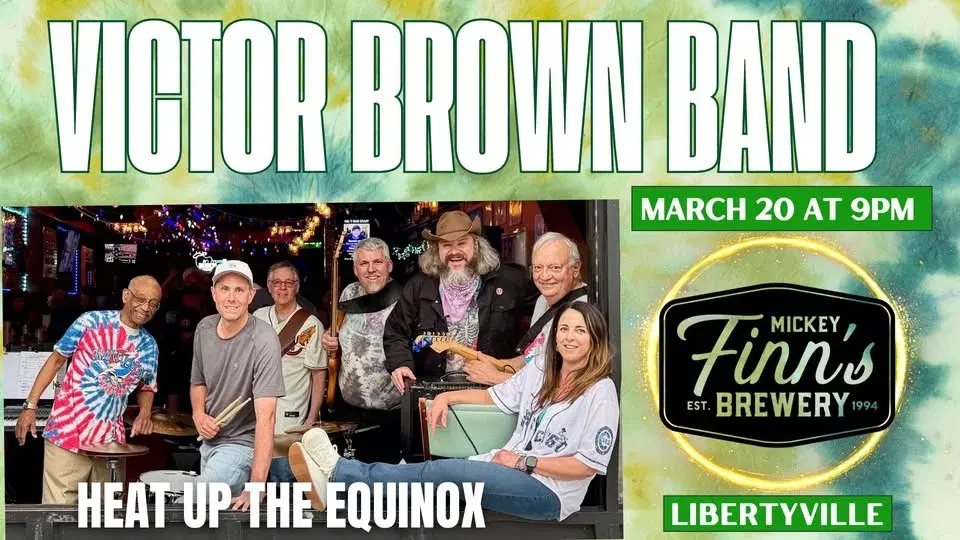 Victor Brown Band Heats Up the Equinox at Mickey Finn's Libertyville