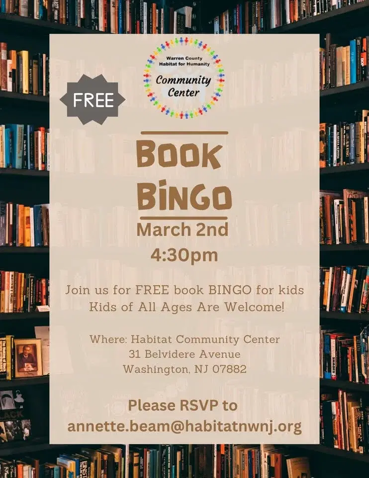 Book BINGO For Kids