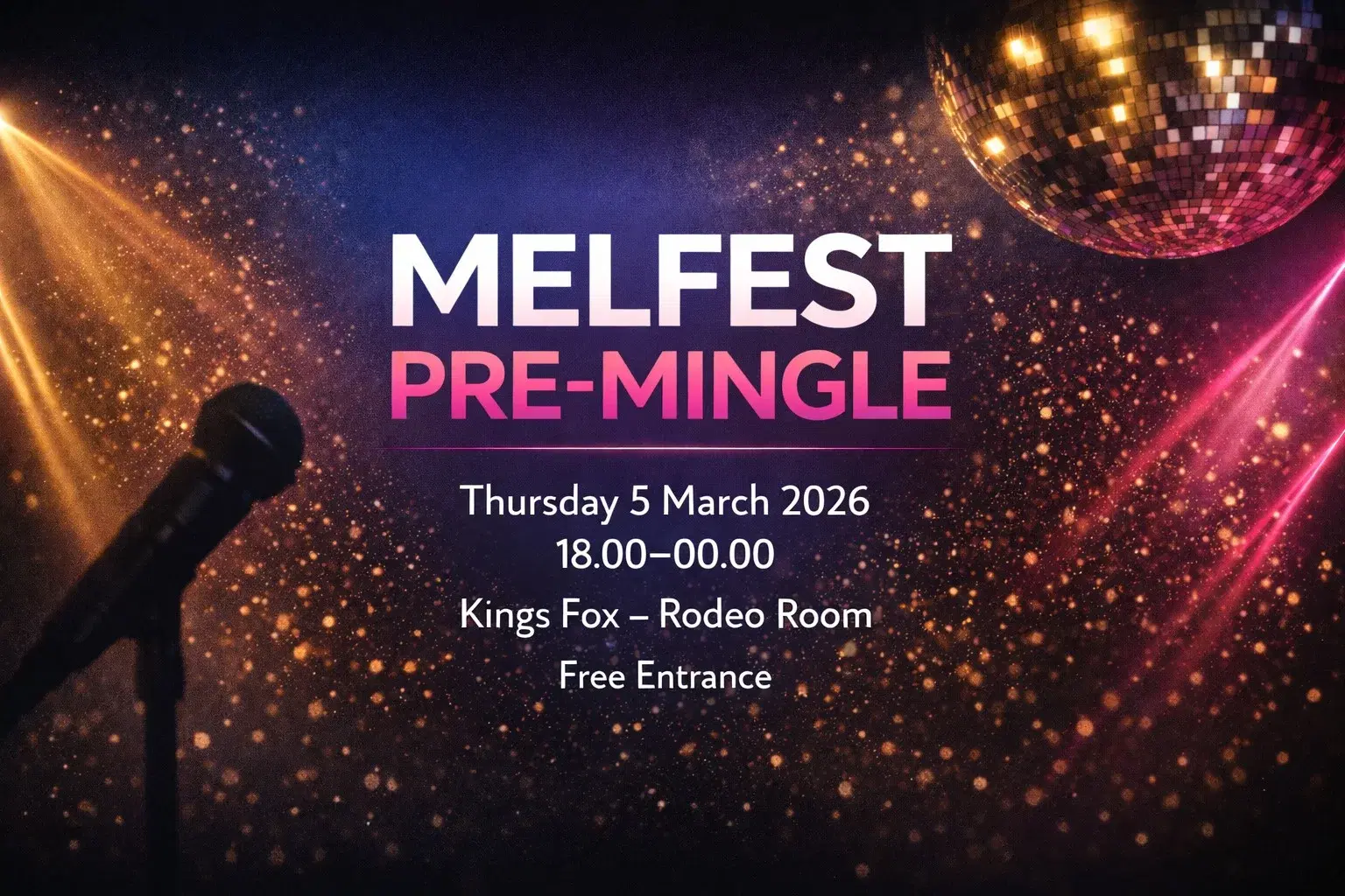 Melfest Pre-Mingle
