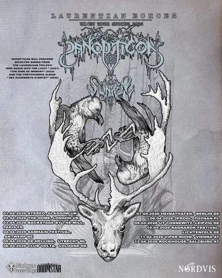 Panopticon + Sunken - 𝗟𝗮𝘂𝗿𝗲𝗻𝘁𝗶𝗮𝗻 𝗘𝗰𝗵𝗼𝗲𝘀 𝗧𝗼𝘂𝗿 𝟮𝟬𝟮𝟲 - Viper Room Wien