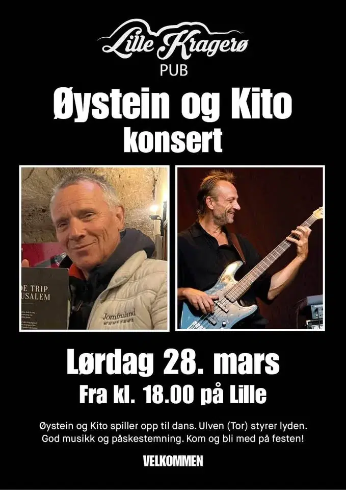 Øystein og Kito konsert på Lille