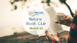 Nature Center Book Club