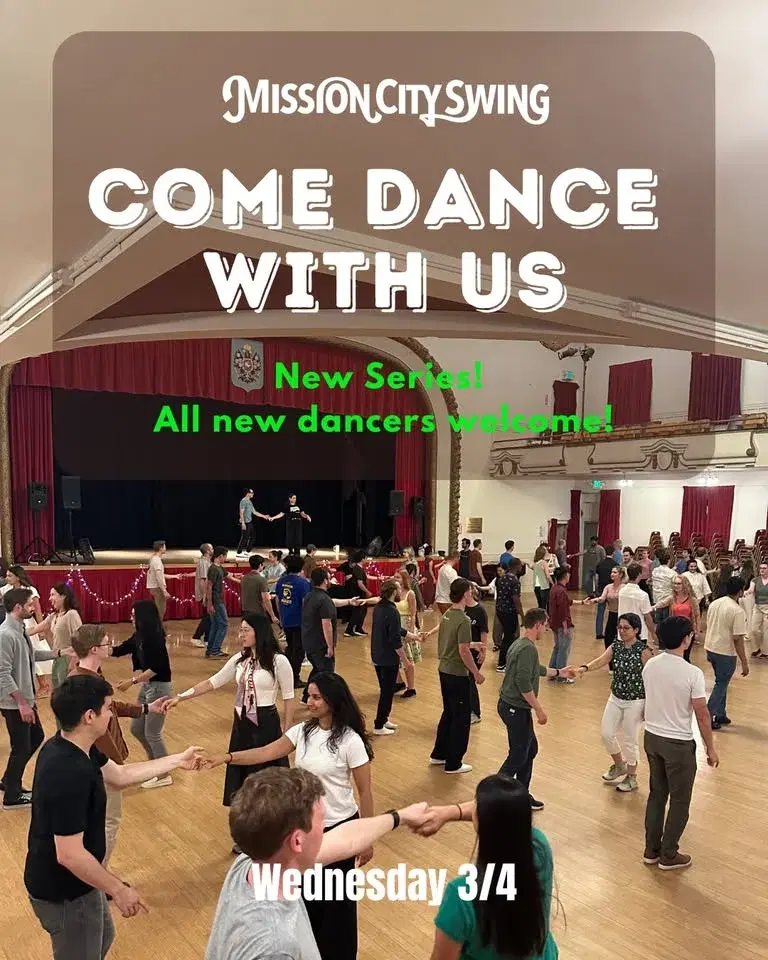 Mission City Swing: 1st week of the NEW class series! 🎉