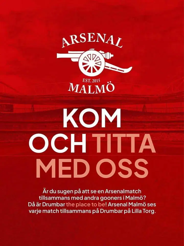 Mansfield vs Arsenal (Drumbar)