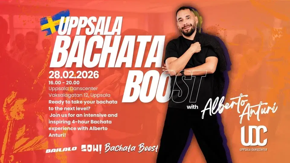 Uppsala Bachata Boost 28 Feb!