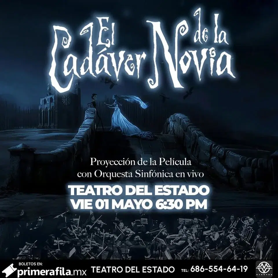 EL CADÁVER DE LA NOVIA CON ORQUESTA SINFÓNICA MXLI