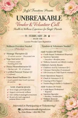 Unbreakable Health & Wellness Experience