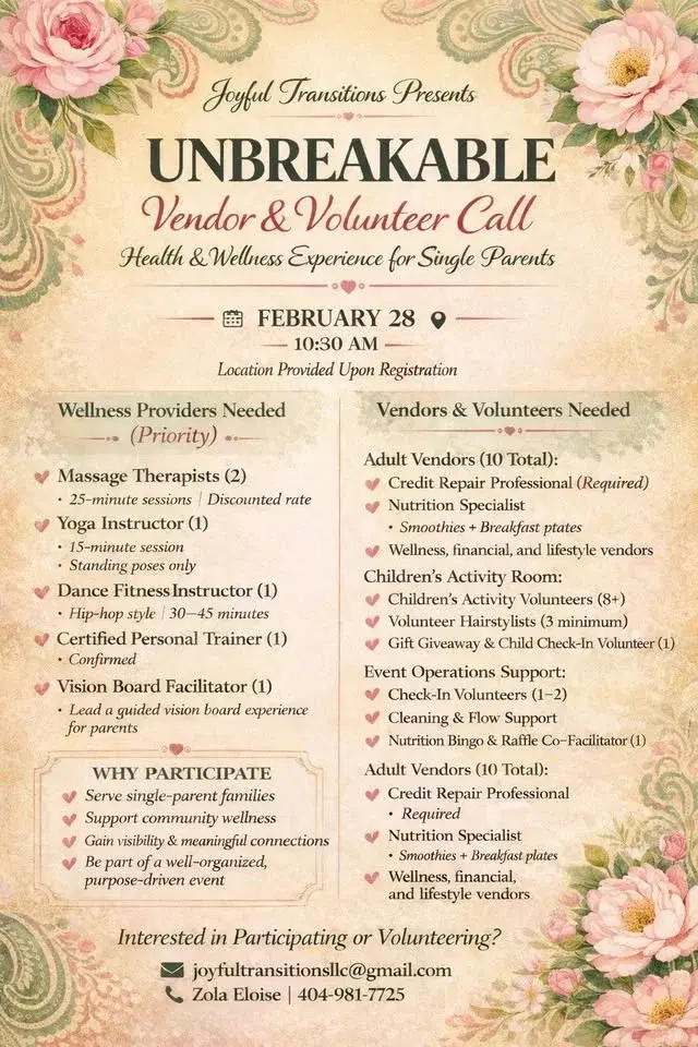 Unbreakable Health & Wellness Experience