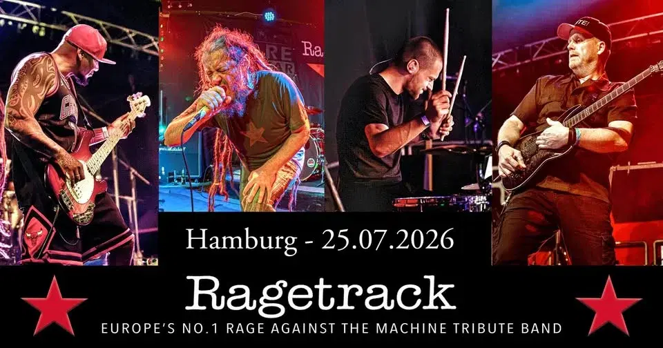 RAGETRACK - rage against the machine - Tribute | LOGO Hamburg SPECIAL GUEST: Ideal Standard (HH)