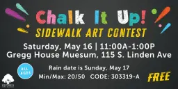 Chalk It Up! Sidewalk Art Contest