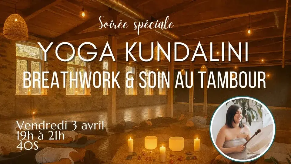đ Yoga Kundalini, Breathwork & Soin au tambour| Voyage de 2 heures đ