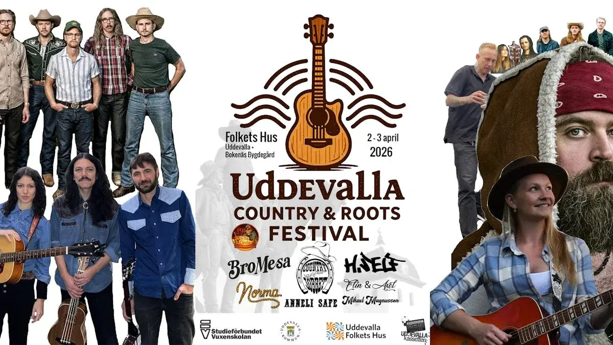 Uddevalla Country & Roots Festival 1 dagsbiljett FREDAG