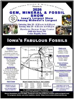 2026 Gem, Mineral and Fossil Show