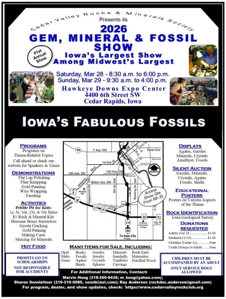 2026 Gem, Mineral and Fossil Show