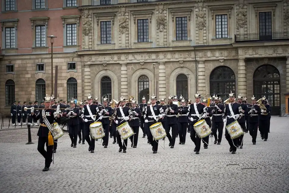 Marschkonsert med Arméns musikkår