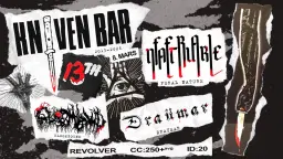 Knivinnedagen: Feral Nature // Gloombound // Draümar // Revolver