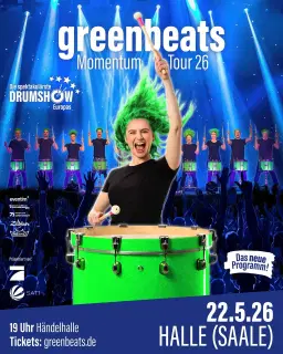 greenbeats - Die spektakulärste Drumshow Europas