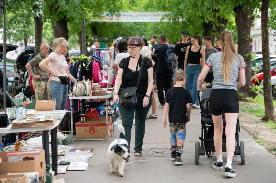 Dobrá karma - květnový bleší trh na Jarošce