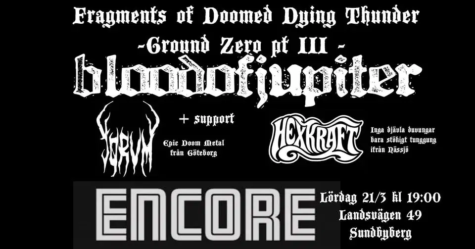 bloodofjupiter + Jorum + Hexkraft