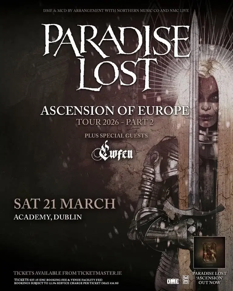 Paradise Lost + Cwfen | Dublin