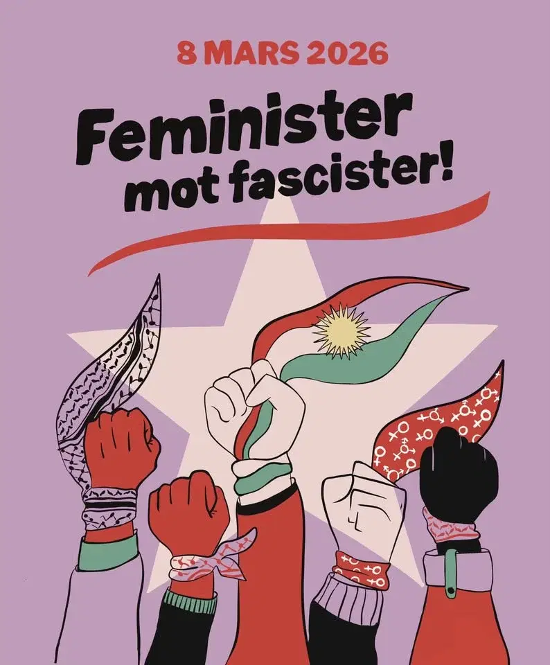 Feminister mot fascister! - 8 mars 2026