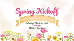 Spring Kickoff