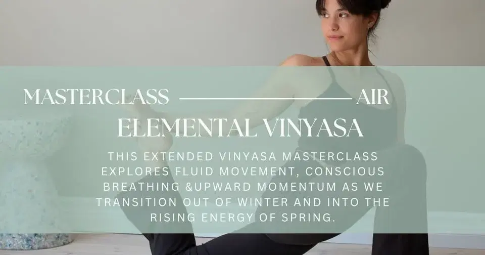ELEMENTAL VINYASA MASTERCLASS: AIR