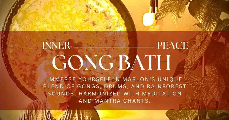 Inner Peace Journey Gong Bath (90 minutes) - With Marlon Tepedino