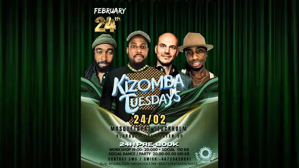 Kizomba Tuesdays Stockholm