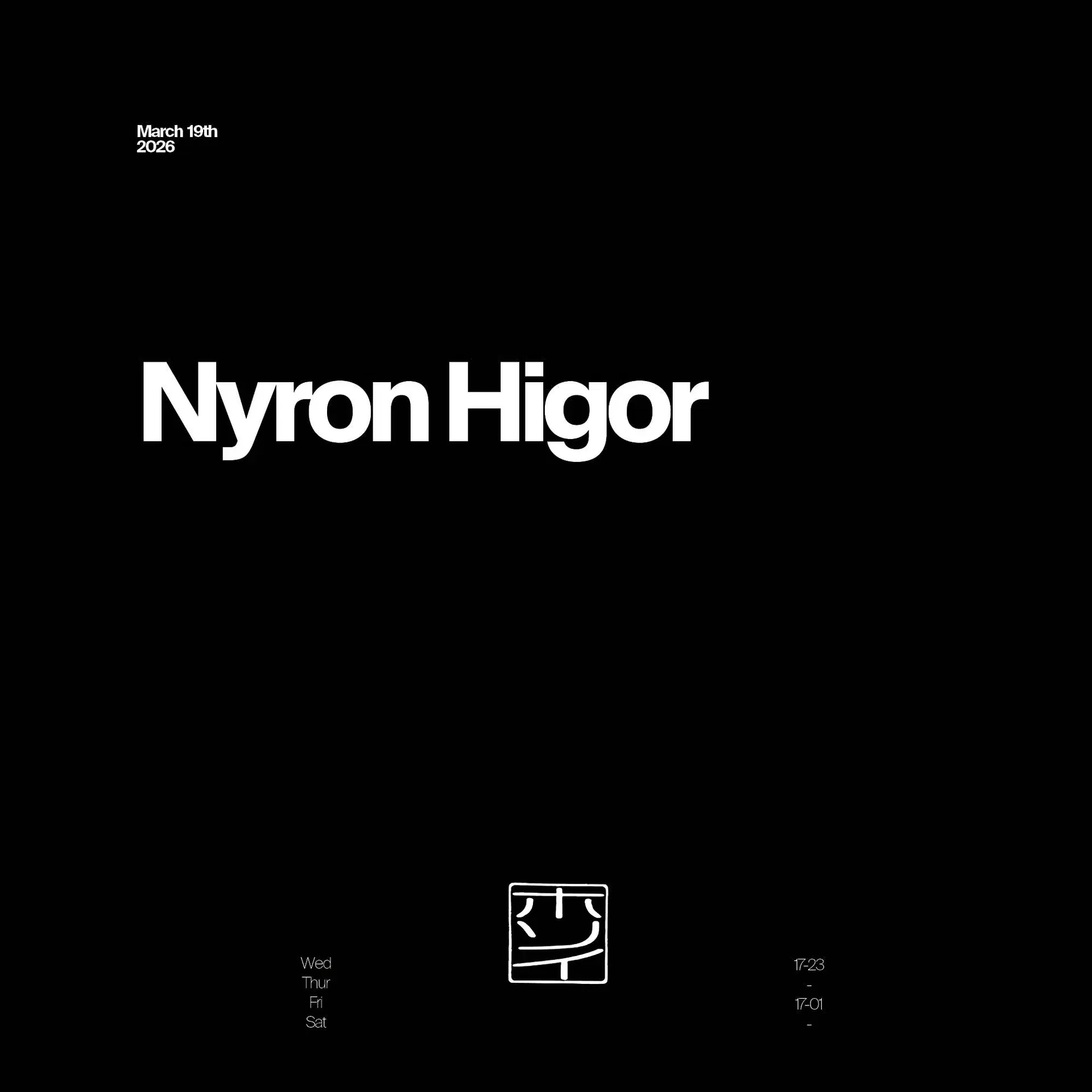 Nyron Higor (Live)