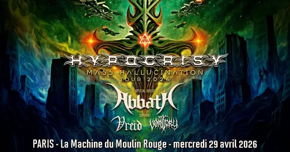 Hypocrisy, Abbath, Vomitory, Vreid // Paris