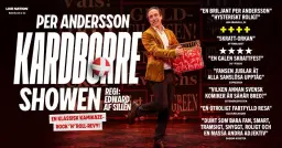 Per Andersson: Kardborreshowen | Hässleholm Kulturthus