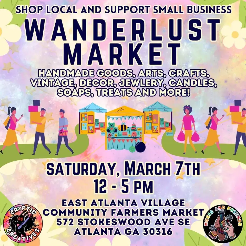 Wanderlust Market: Handmade Goods and Local Creations!